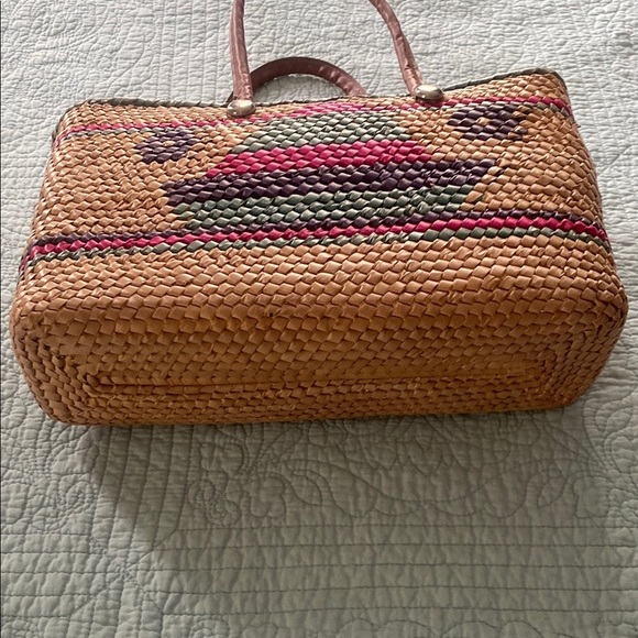 Handcrafted Woven Tote Bag - Multicolor - Picture 2 of 6